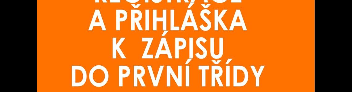 INFORMACE K ZÁPISU DO 1. TŘÍDY | který proběhne v úterý 15. dubna 2025